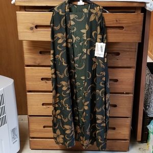 LuLaRoe "Joy" Duster/Vest womens XS (0-4)